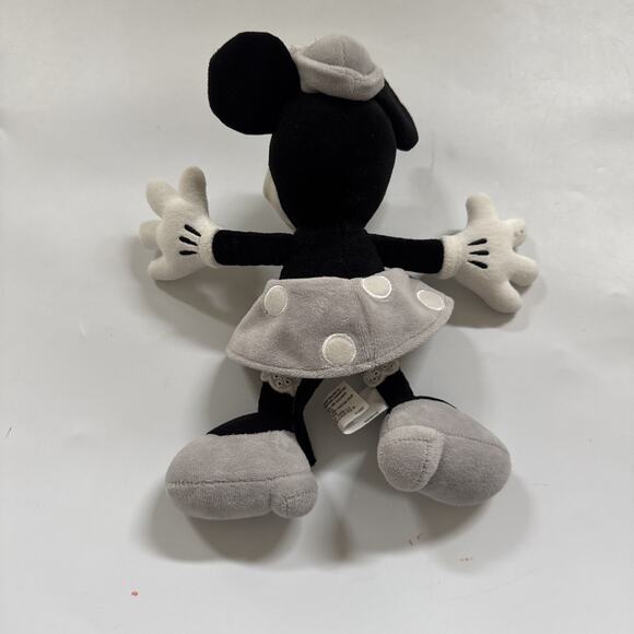 Disney 100 Decades Minnie Mouse Steamboat Willie Plush Stuffed Animal 10'' - Picture 2 of 8